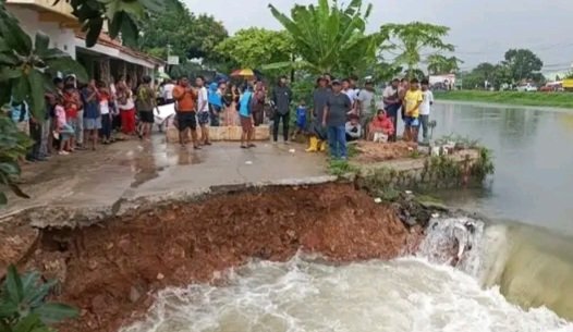 PJT II Perbaiki Tanggul Kalimalang di Telukjambe Barat Karawang, Target Selesai Tiga Hari