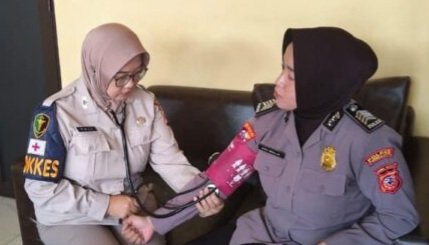 Polres Purwakarta Pastikan Kesehatan Personel Lewat Yankes Proaktif Pasca Operasi Lilin Lodaya