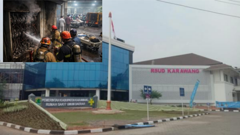 Panel Listrik Utama Terbakar, Layanan RSUD Karawang Terganggu