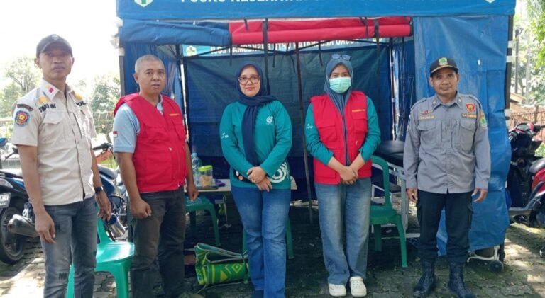 Sigap Puskesmas Loji Tegalwaru Siapkan Pos Kesehatan di Jalur Wisatawan Libur Lebaran 2026