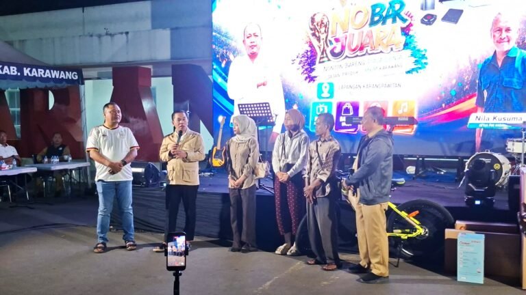 Transaksi UMKM di Nobar Piala Dunia Karawang Tembus Rp839 Juta, Pemkab Optimistis Lampaui Target Rp1 Miliar