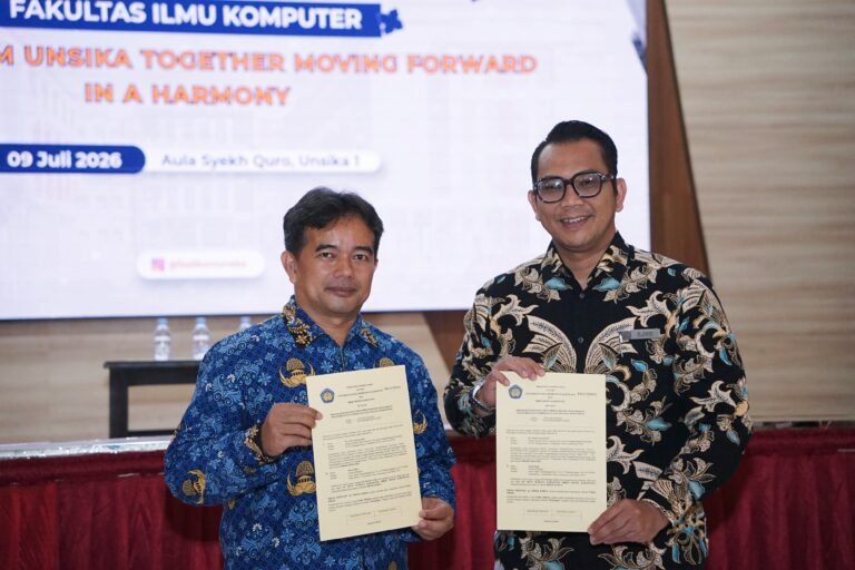 Fasilkom UNSIKA Gandeng Brits Hotel Karawang, Program Magang Disiapkan Cetak Talenta IT Siap Hadapi Industri